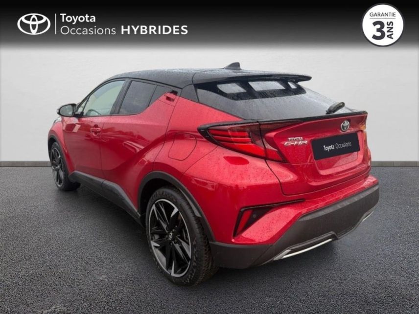 50000 : Hyundai Saint-Lô - GCA - TOYOTA C-HR - C-HR - Rouge Intense métallisé bi-ton - Traction - Hybride : Essence/Electrique