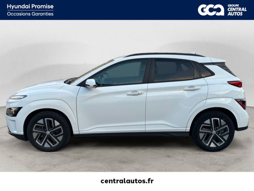 38300 : Hyundai Bourgoin-Jallieu - CENTRAL MOTOR LYON - HYUNDAI KONA ELECTRIC Intuitive - KONA ELECTRIQUE - Blanc - Automate à fonct. Continu - Courant électrique