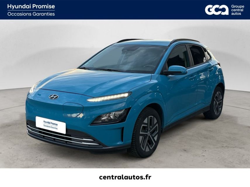 38300 : Hyundai Bourgoin-Jallieu - CENTRAL MOTOR LYON - HYUNDAI KONA ELECTRIC Intuitive - KONA ELECTRIQUE - Bleu - Automate à fonct. Continu - Courant électrique