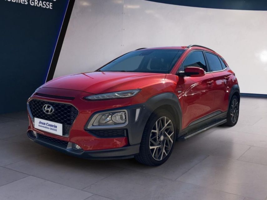 06130 : Hyundai Grasse - Garage Jean Cauvin - HYUNDAI KONA HYBRID Edition #1 - KONA - Orange - Automate sequentiel - Essence / Courant électrique