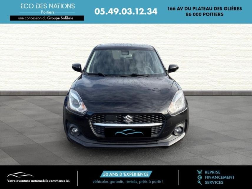 86000 : Hyundai Poitiers - Eco des Nations - SUZUKI Swift - Swift - Noire - Traction - Essence/Micro-Hybride