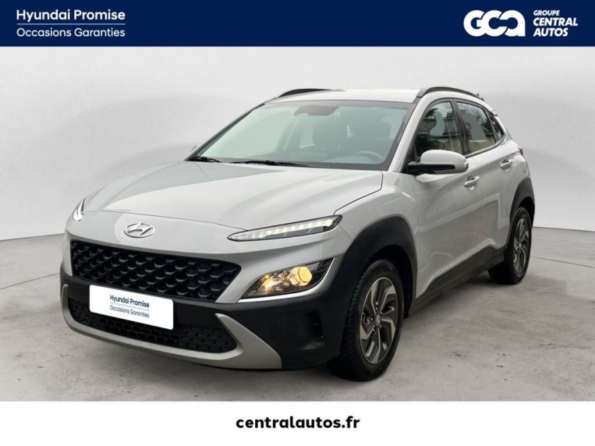 38200 : Hyundai Vienne - Groupe Central Autos - HYUNDAI KONA HYBRID Initia - KONA - Gris - Automate sequentiel - Essence / Courant électrique