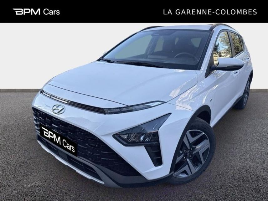 92250 : Hyundai La Garenne-Colombes - BPM Cars - HYUNDAI Bayon - Bayon - Atlas White Métal - Traction - Essence