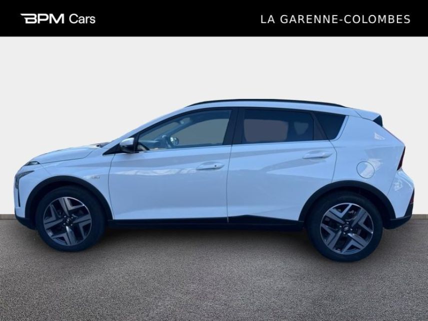 92250 : Hyundai La Garenne-Colombes - BPM Cars - HYUNDAI Bayon - Bayon - Atlas White Métal - Traction - Essence