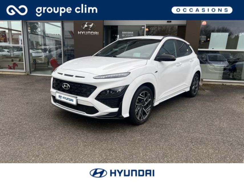 40280 : Hyundai Mont de Marsan i-AUTO - HYUNDAI Kona - Kona - Atlas White - Traction - Essence/Micro-Hybride