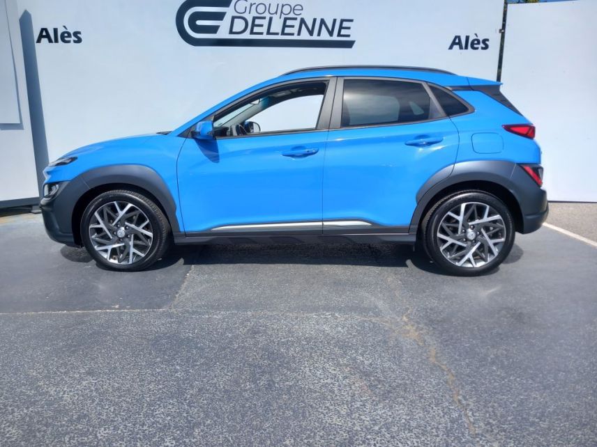 30100 : Hyundai Alès - Auto Hall - HYUNDAI KONA HYBRID Intuitive - KONA - Bleu - Automate sequentiel - Essence / Courant électrique