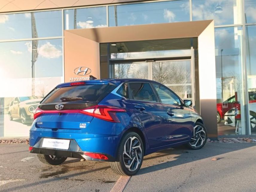 59640 : Hyundai Dunkerque - Europ'Auto - HYUNDAI i20 - i20 - Intense Blue Métal - Traction - Essence/Micro-Hybride