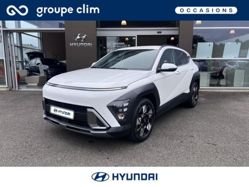40280 : Hyundai Mont de Marsan i-AUTO - HYUNDAI Kona - Kona - Atlas White - Traction - Hybride : Essence/Electrique