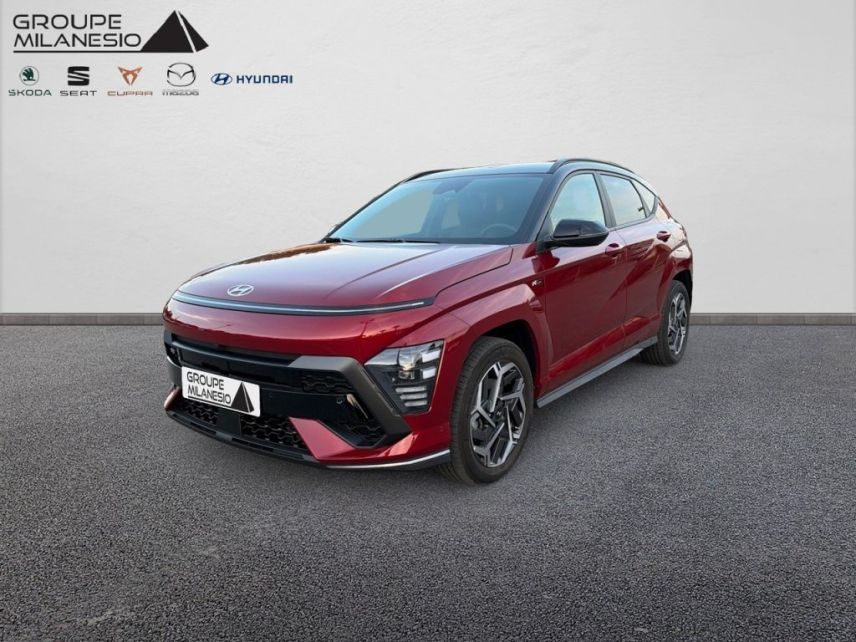 13730 : Hyundai Marignane - Cap Milanesio - HYUNDAI KONA N Line Executive - KONA II - Rouge - Automate sequentiel - Essence / Courant électrique