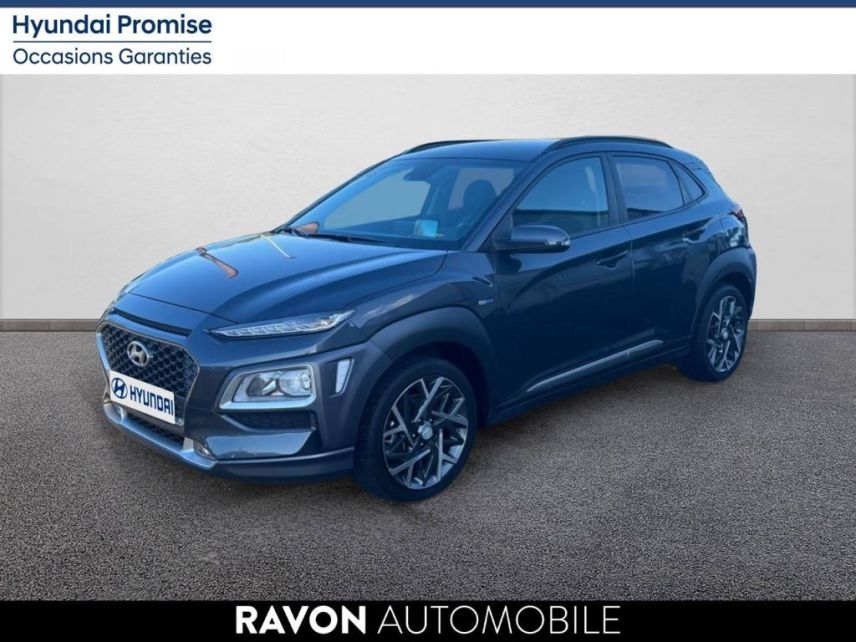 42100 : Hyundai Saint-Etienne - Ravon Automobile - HYUNDAI KONA HYBRID Creative - KONA - Gris - Automate sequentiel - Essence / Courant électrique