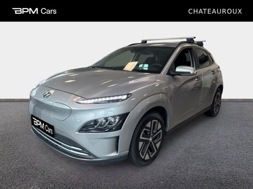 36000 : Hyundai Châteauroux - BPM Cars - HYUNDAI Kona - Kona - Shimmering Silver Métal - Traction - Electrique