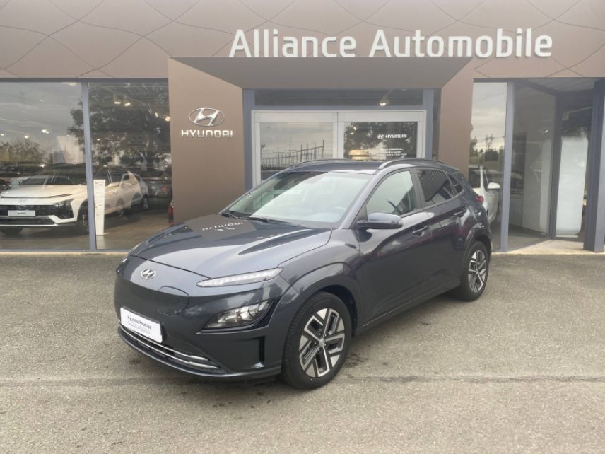28600 : Hyundai Chartres - Alliance Automobile - HYUNDAI Kona - Kona - Dark Knight Métal - Traction - Electrique