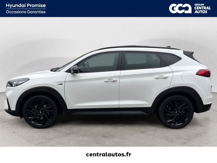 38300 : Hyundai Bourgoin-Jallieu - CENTRAL MOTOR LYON - HYUNDAI TUCSON N Line Executive - TUCSON III - Blanc - Boîte séquentielle - Diesel