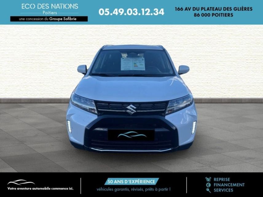 86000 : Hyundai Poitiers - Eco des Nations - SUZUKI Vitara - Vitara - Cool White Pearl métallisé - Traction - Essence/Micro-Hybride