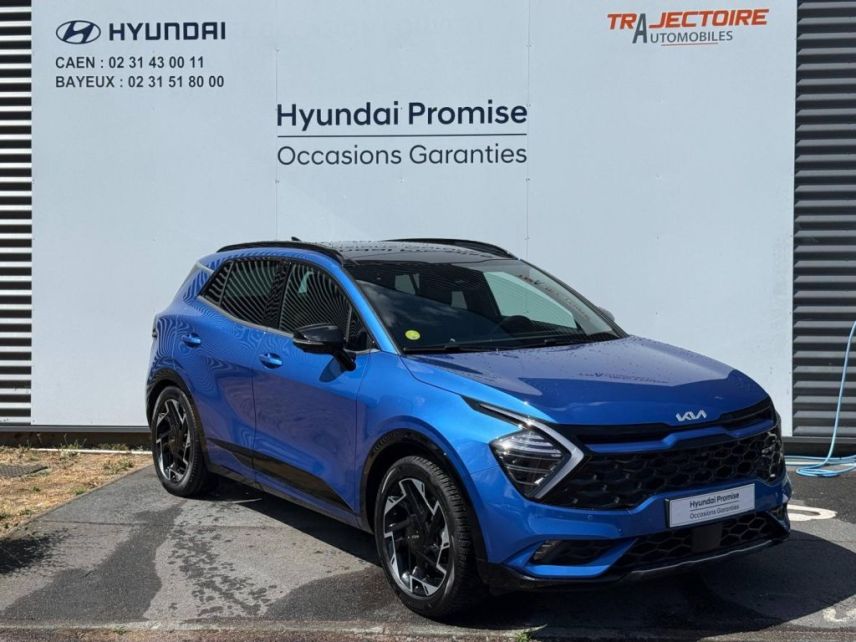 14100 : Hyundai Lisieux - Trajectoire Automobiles - KIA Sportage - Sportage - Bleu Fusion métallisé - Traction - Diesel/Micro-Hybride