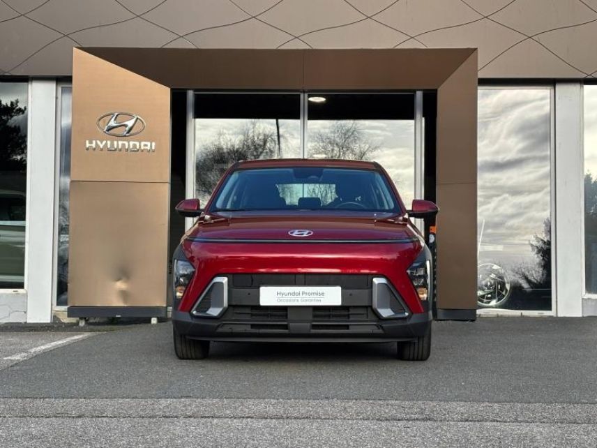 29000 : Hyundai Quimper - Iroise Automobiles - HYUNDAI Kona - Kona - Ultimate Red métallisé - Traction - Hybride : Essence/Electrique