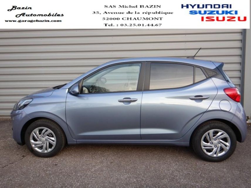 52000 : Hyundai Chaumont - Garage Michel Bazin - HYUNDAI i10 - i10 - Meta Blue Métal - Traction - Essence