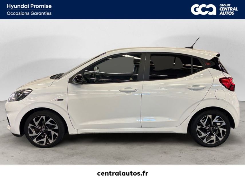 69340 : Hyundai Lyon Ouest - Groupe Central Autos - HYUNDAI i10 N Line -  - Blanc - Boîte manuelle - Essence sans plomb