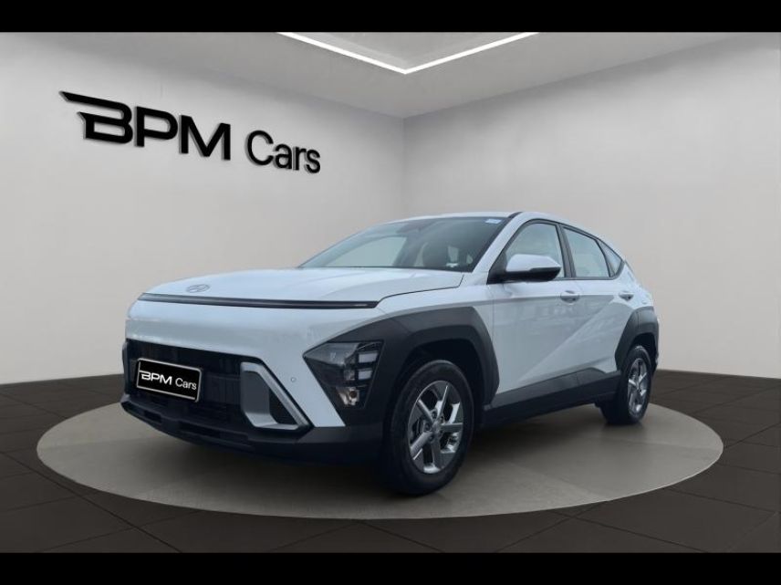 36000 : Hyundai Châteauroux - BPM Cars - HYUNDAI Kona - Kona - Atlas White - Traction - Hybride : Essence/Electrique