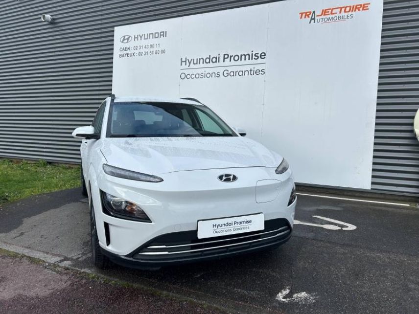 14100 : Hyundai Lisieux - Trajectoire Automobiles - HYUNDAI Kona - Kona - Chalk White Métal - Traction - Electrique