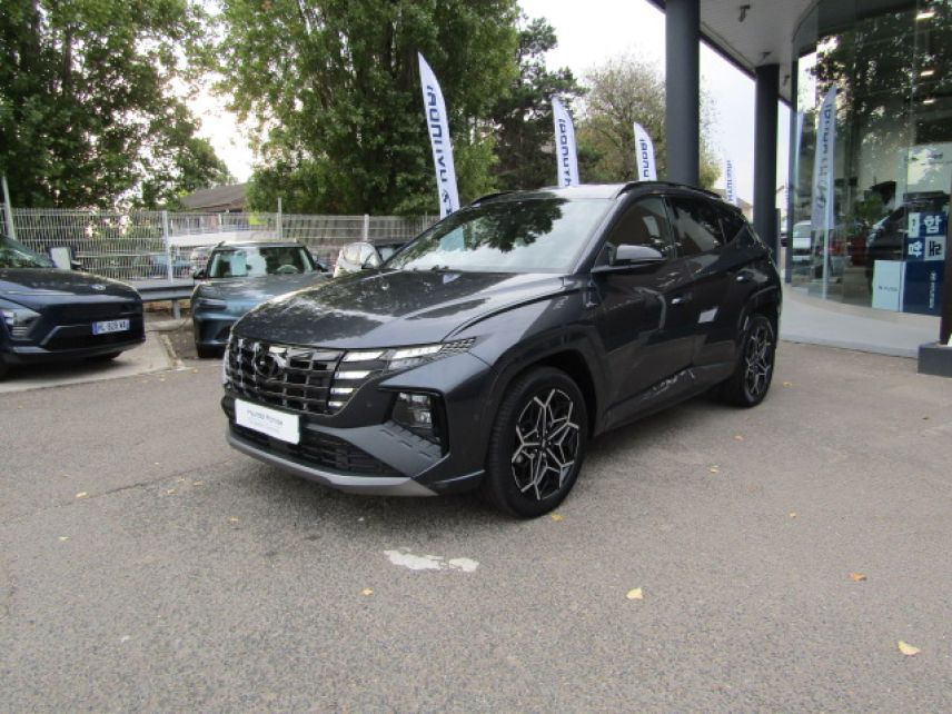 91100 : Hyundai Corbeil-Essonnes - CAP Fournier - HYUNDAI TUCSON Executive - TUCSON IV - Gris - Boîte automatique - Essence / Courant électrique