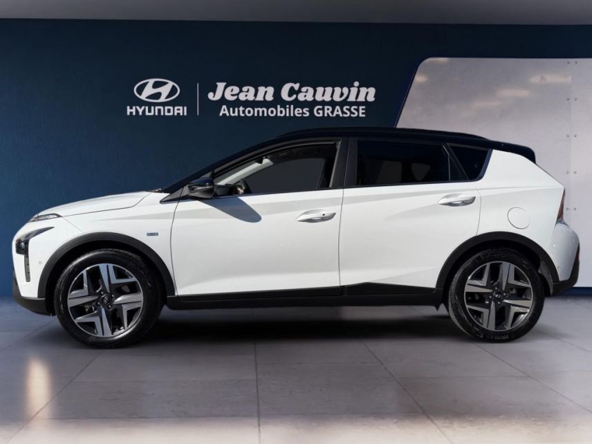06130 : Hyundai Grasse - Garage Jean Cauvin - HYUNDAI BAYON Executive - BAYON - Blanc - Automate sequentiel - Essence sans plomb