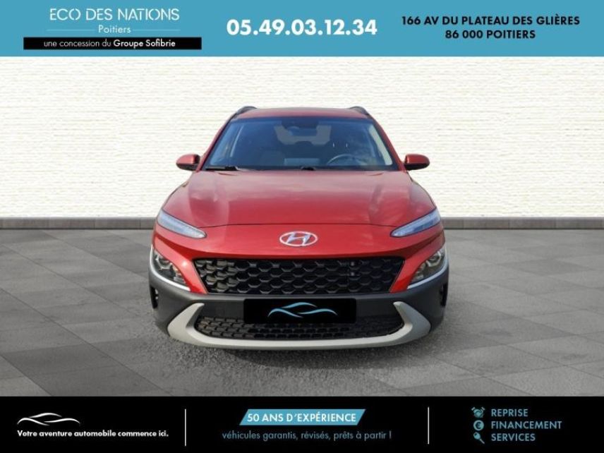 86000 : Hyundai Poitiers - Eco des Nations - HYUNDAI Kona - Kona - Rouge - Traction - Hybride : Essence/Electrique