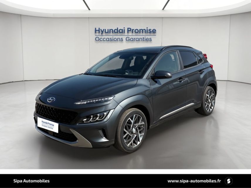 33110 : Hyundai Bordeaux Nord Le Bouscat - Sipa Automobiles - HYUNDAI KONA HYBRID Executive - KONA HYBRID (10/2020) - GRIS FONCE - Automate sequentiel - Essence / Courant électrique