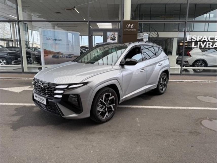45000 : Hyundai Orléans Motors - HYUNDAI Tucson - Tucson - Shimmering Silver Métal - Traction - Hybride : Essence/Electrique