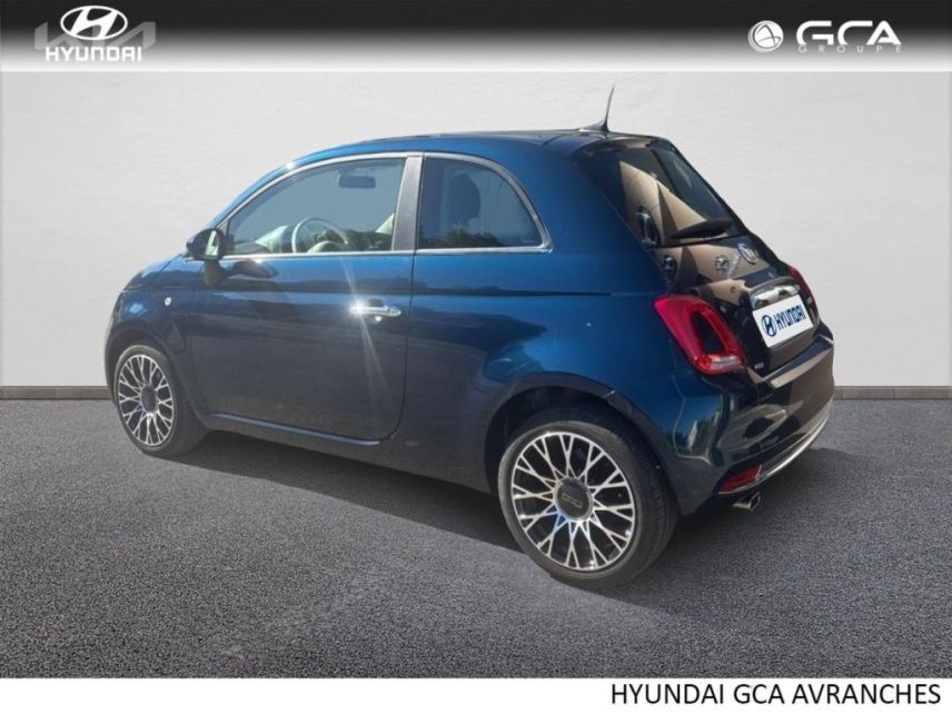 50300 : Hyundai Avranches - GCA - FIAT 500 - 500 - Epic Blue Métal - Traction - Essence/Micro-Hybride