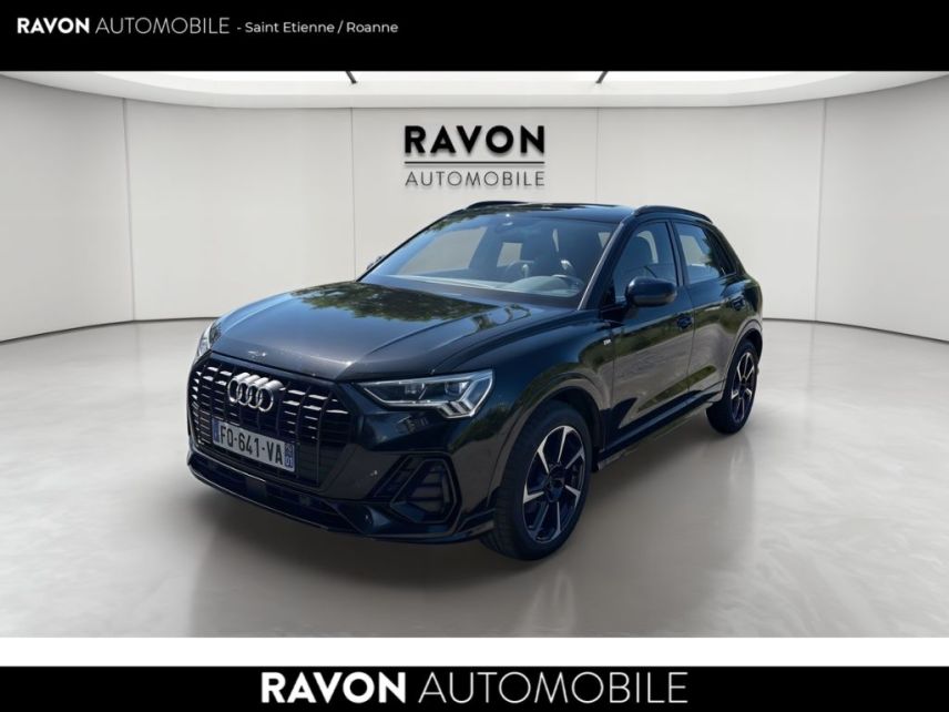 42100 : Hyundai Saint-Etienne - Ravon Automobile - AUDI Q3 S line - Q3 II - Noir - Automate sequentiel - Essence sans plomb