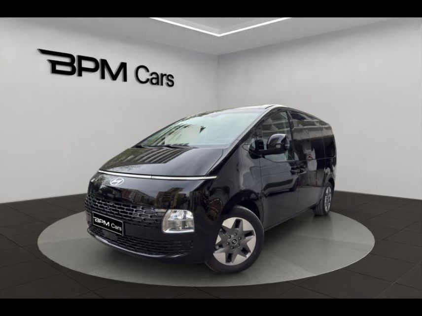 75013 : Hyundai Paris 13 - BPM Cars - HYUNDAI Staria - Staria - Abyss Black Metal - Traction - Hybride : Essence/Electrique