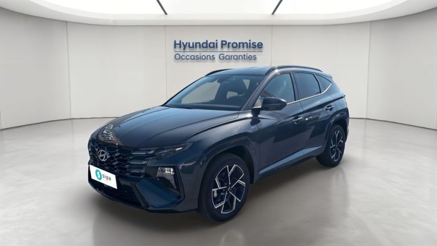 33110 : Hyundai Bordeaux Nord Le Bouscat - Sipa Automobiles - HYUNDAI TUCSON N Line Creative - TUCSON IV - Gris - Boîte automatique - Essence / Courant électrique