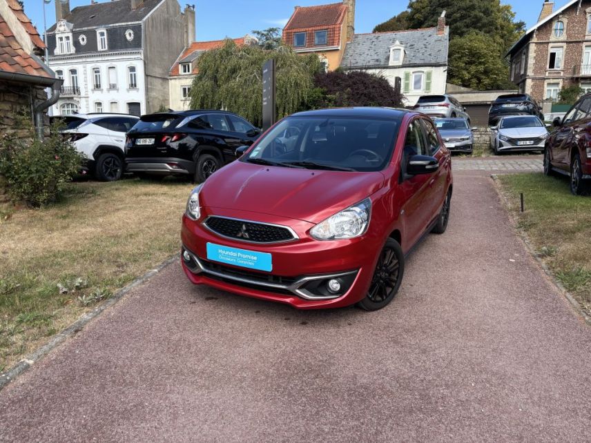 62360 : Hyundai Boulogne-sur-Mer - Garage Du Château - MITSUBISHI SPACE STAR MY19 Black Collection - SPACE STAR II - Rouge - Automate à fonct. Continu - Essence sans plomb