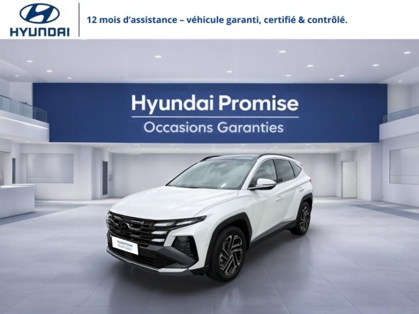 29200 : Hyundai Brest - Iroise Automobiles - HYUNDAI Tucson - Tucson - Serenity White Métal - Traction - Hybride : Essence/Electrique