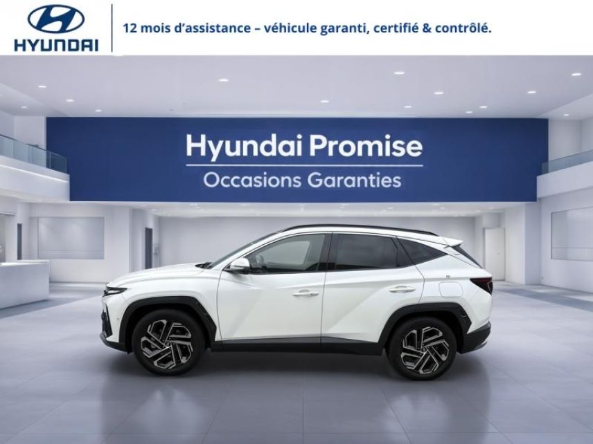 29200 : Hyundai Brest - Iroise Automobiles - HYUNDAI Tucson - Tucson - Serenity White Métal - Traction - Hybride : Essence/Electrique