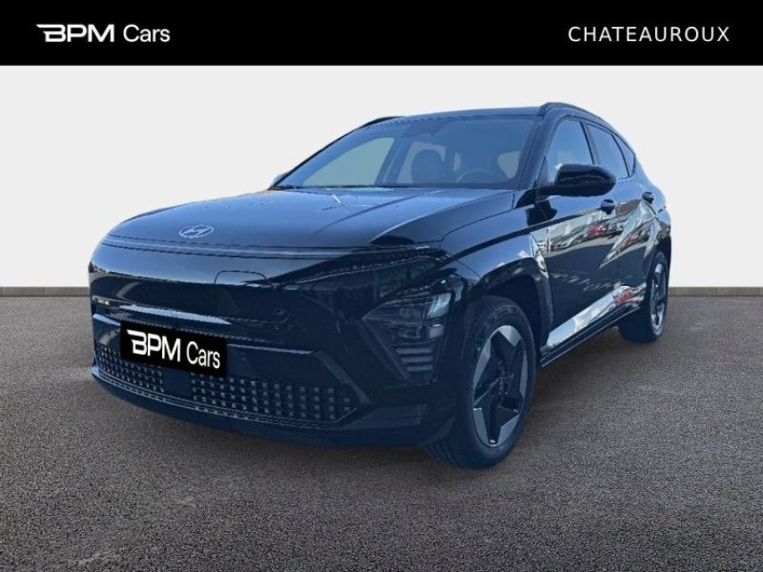 36000 : Hyundai Châteauroux - BPM Cars - HYUNDAI Kona - Kona - Abyss Black perlé métallisé - Traction - Electrique