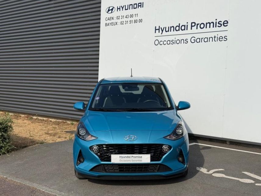 14100 : Hyundai Lisieux - Trajectoire Automobiles - HYUNDAI i10 - i10 - Aqua Turquoise Métal - Traction - Essence