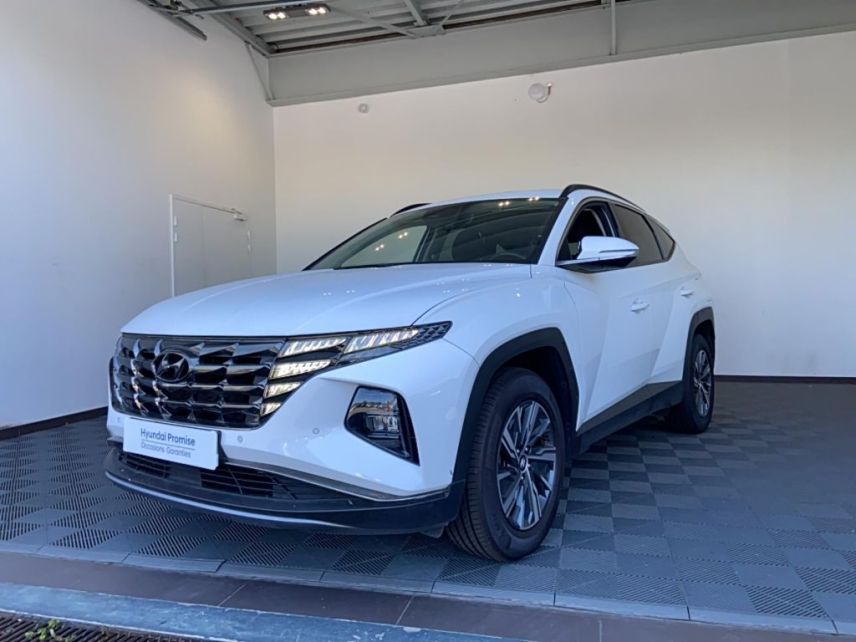 85000 : Hyundai MoceanRent | La Roche-sur-Yon - Océane Auto - HYUNDAI TUCSON Creative - TUCSON IV - Blanc - Boîte automatique - Essence / Courant électrique