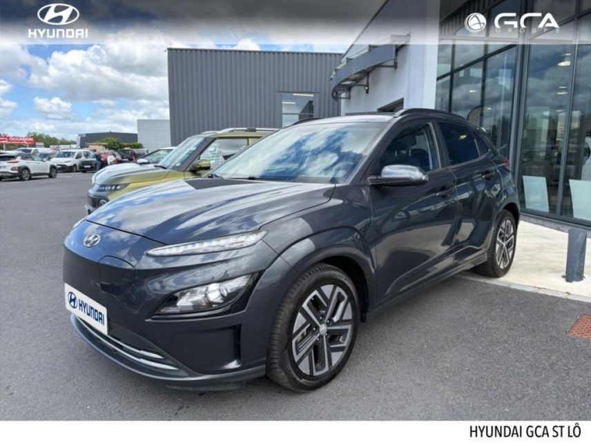 50000 : Hyundai Saint-Lô - GCA - HYUNDAI Kona - Kona - Dark Night Métal - Traction - Electrique