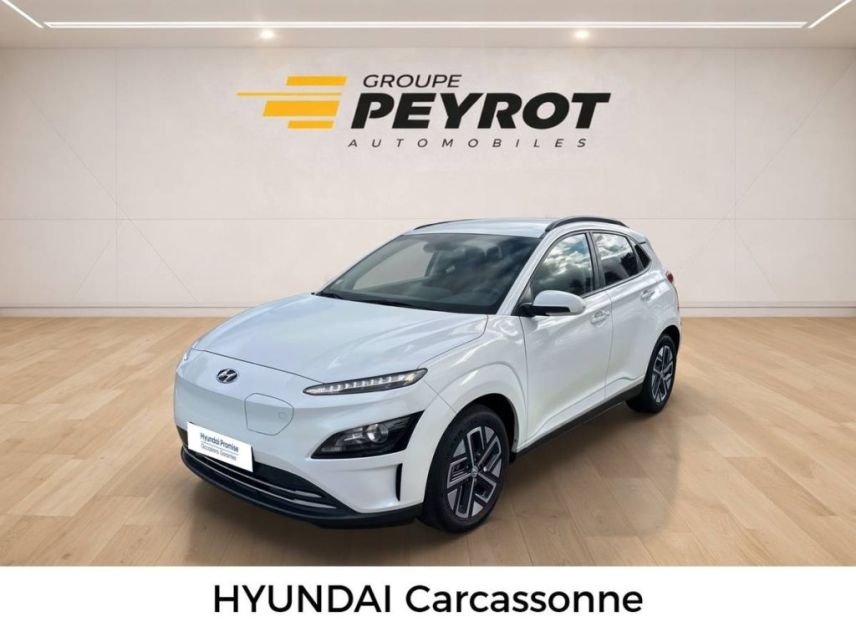 11020 : Hyundai Carcassonne - HMDS - HYUNDAI KONA ELECTRIC Intuitive - KONA ELECTRIQUE - SERENITY WHITE - Automate à fonct. Continu - Courant électrique