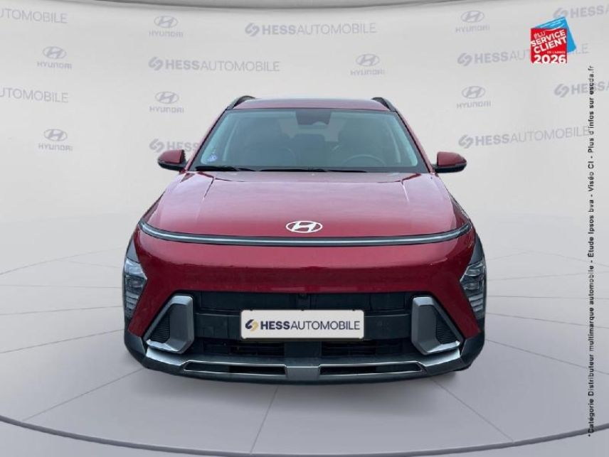 51100 : Hyundai Reims - HESS Automobile - HYUNDAI Kona - Kona - Ultimate Red métallisé - Traction - Hybride : Essence/Electrique