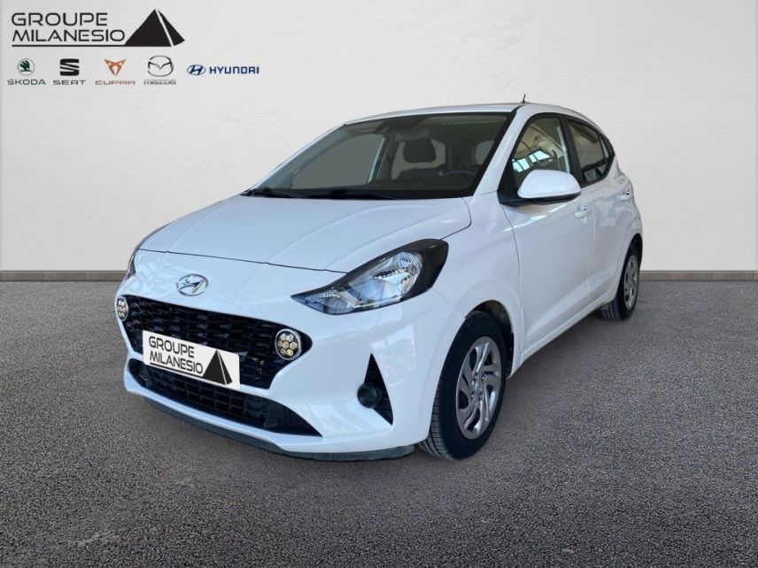 13300 : Hyundai Salon de Provence - Cap Milanesio - HYUNDAI i10 Intuitive - i10 III - Blanc - Boîte manuelle - Essence sans plomb