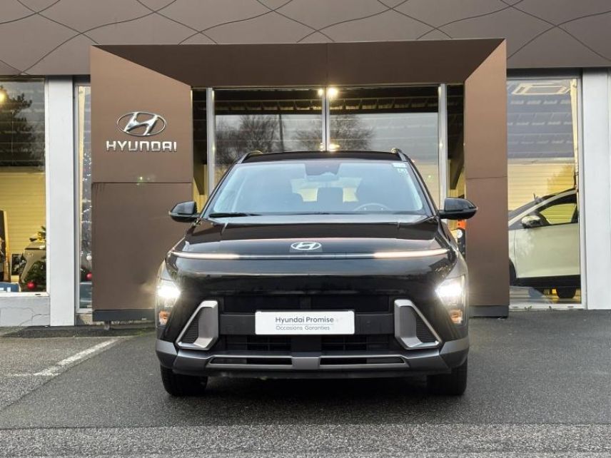 29000 : Hyundai Quimper - Iroise Automobiles - HYUNDAI Kona - Kona - Abyss Black perlé métallisé - Traction - Hybride : Essence/Electrique