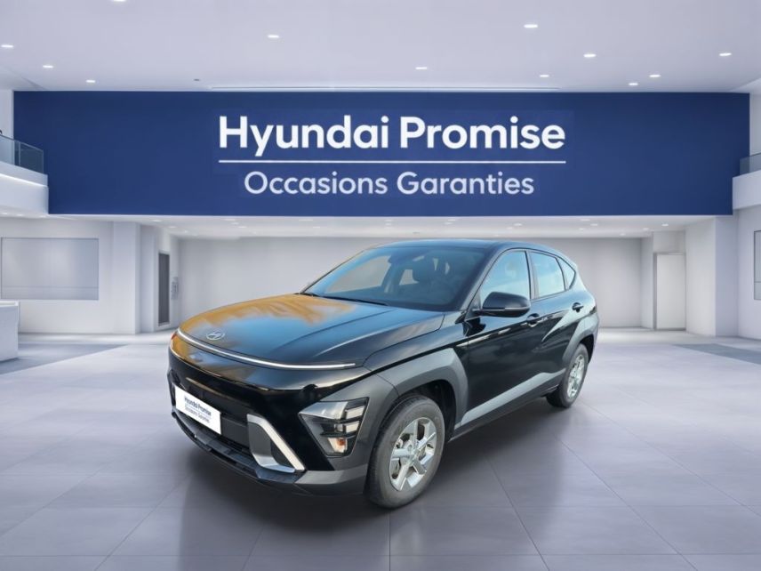 08000 : Hyundai Charleville-Mézières - SVTA - HYUNDAI KONA Intuitive - KONA II - Noir - Automate sequentiel - Essence / Courant électrique