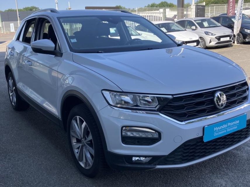 87280 : Hyundai - Groupe Clim - Limoges - VOLKSWAGEN T-Roc - T-Roc - Blanc Pur - Traction - Essence