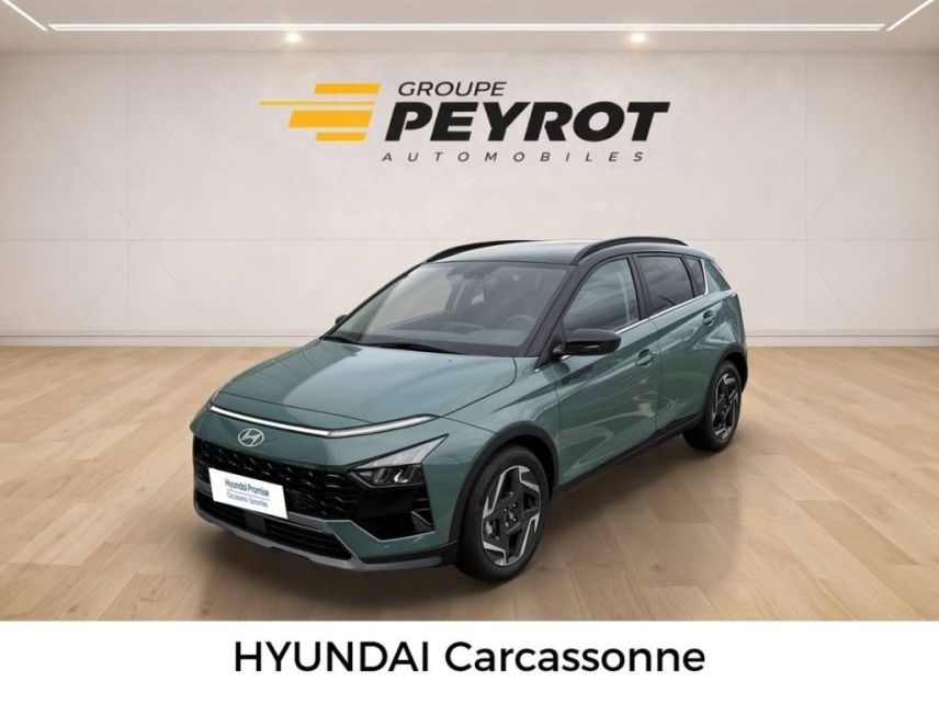 11020 : Hyundai Carcassonne - HMDS - HYUNDAI BAYON Creative - BAYON - MANGROVE GREEN////////////////////////////////////////////////////////////////////////////////////////////////////////////////////////////////PHANTOM BLACK - Automate sequentiel - Essence sans plomb