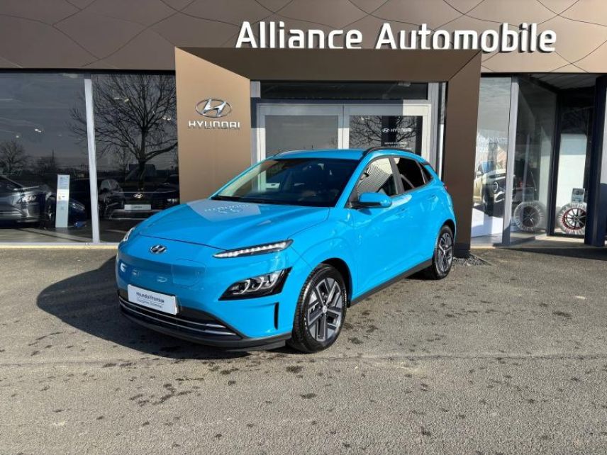 28600 : Hyundai Chartres - Alliance Automobile - HYUNDAI Kona - Kona - Bleu - Traction - Electrique