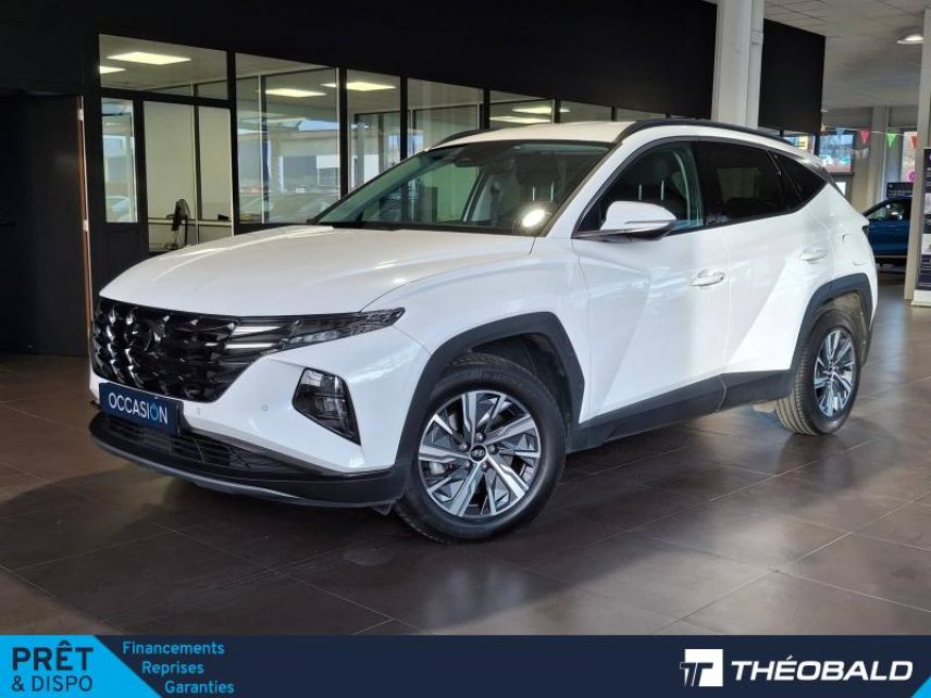 57685 : Hyundai Metz - Theobald Automobiles - HYUNDAI Tucson - Tucson - Serenity White Métal - Traction - Hybride : Essence/Electrique
