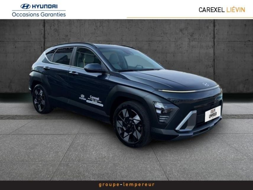 62800 : Hyundai Lens - Groupe Lempereur - HYUNDAI Kona - Kona - Denim Blue perlé métallisé - Traction - Hybride : Essence/Electrique
